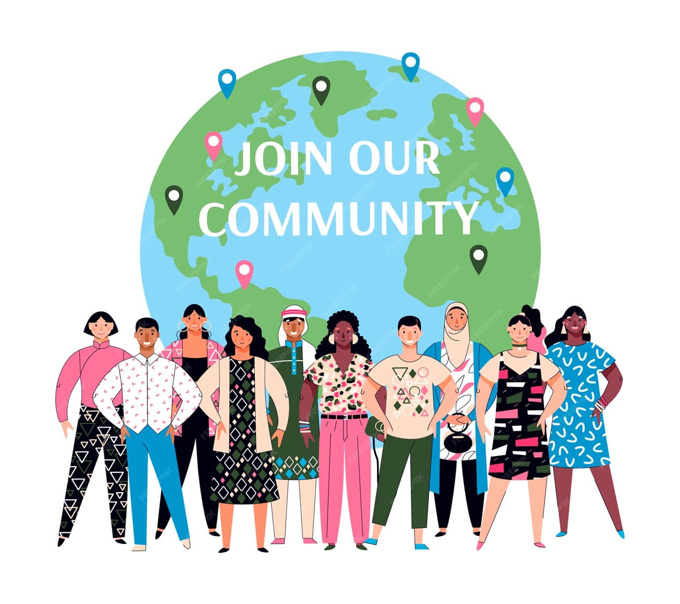 Tech devices with community interface